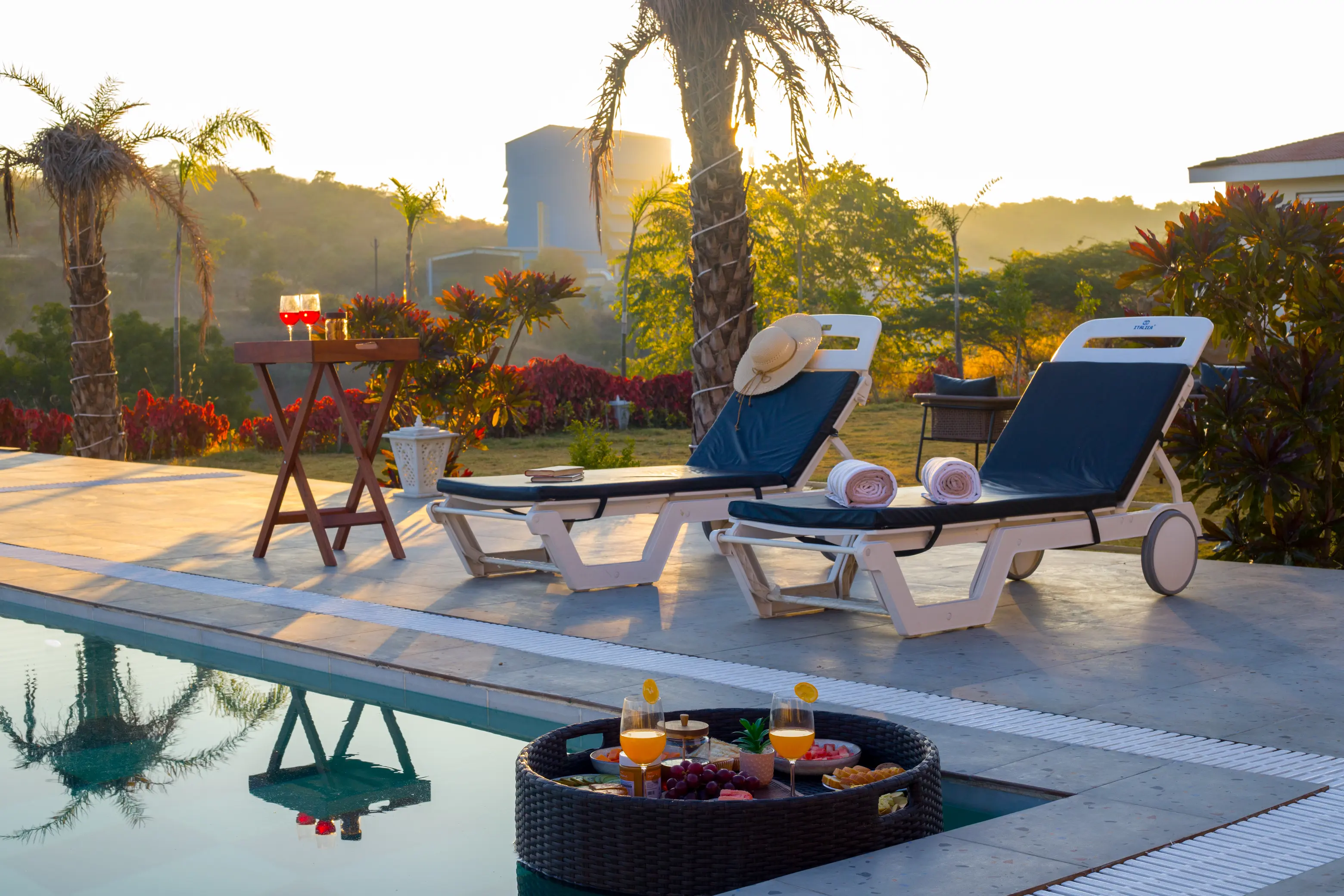 Poolside Retreat
