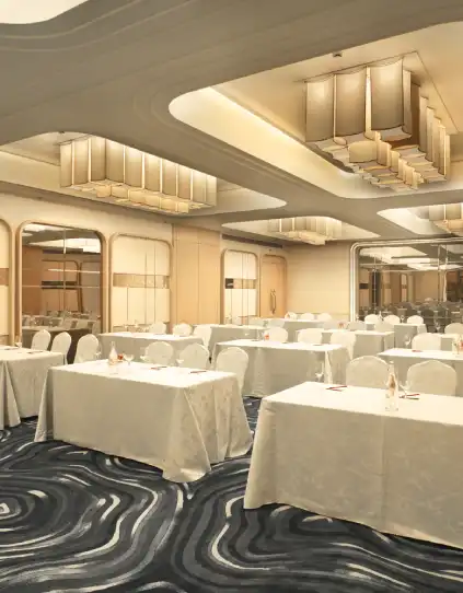 Elegant chamber suite with premium furnishings and cozy ambiance