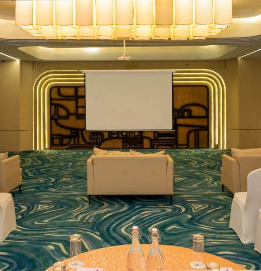 Reserve Grand Chamber Hall – Hotels with large meeting rooms near Chandigarh Zirakpur Grand Chamber Hall conference venue at Orchid Hotel Chandigarh Zirakpur – modern meeting room and corporate event space near Chandigarh for business conferences