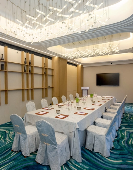 Book Senate II Meeting Room – Best meeting rooms near Chandigarh Zirakpur for corporate use Senate II meeting room at Orchid Hotel Chandigarh Zirakpur – professional meeting room near Chandigarh for business meetings, discussions and presentations, book now