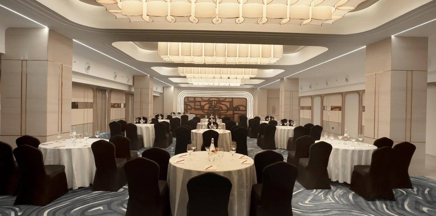 Elegant interiors of The Orchid Hotel Chandigarh