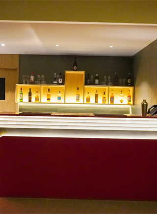 Bar lounge at The Orchid Hotel Chandigarh