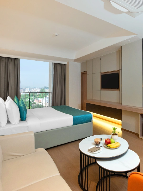 Book hotel rooms in Chandigarh – Orchid Hotel Zirakpur Hotel rooms in Chandigarh at Orchid Hotel Zirakpur – modern luxury rooms for comfortable stay