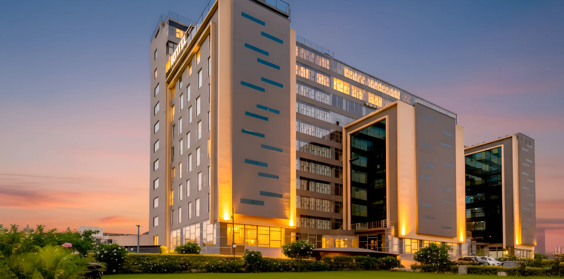 Premium Stay at The Orchid Hotel Chandigarh Elegant interiors of The Orchid Hotel Chandigarh