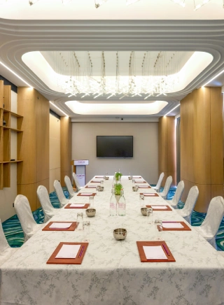 Spacious event venue at Orchid Hotel Zirakpur Chandigarh ideal for weddings, conferences and corporate events – book hotel near Chandigarh