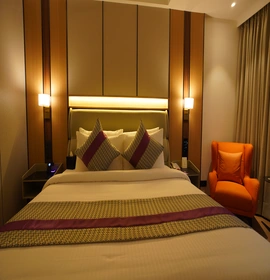 City View from Club Room at Orchid Hotel Chandigarh