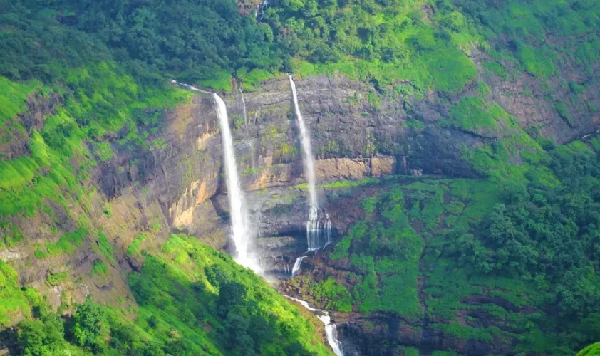 Waterfall in Lonavala