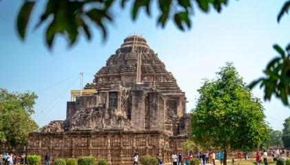Konark Sun Temple - North Side View