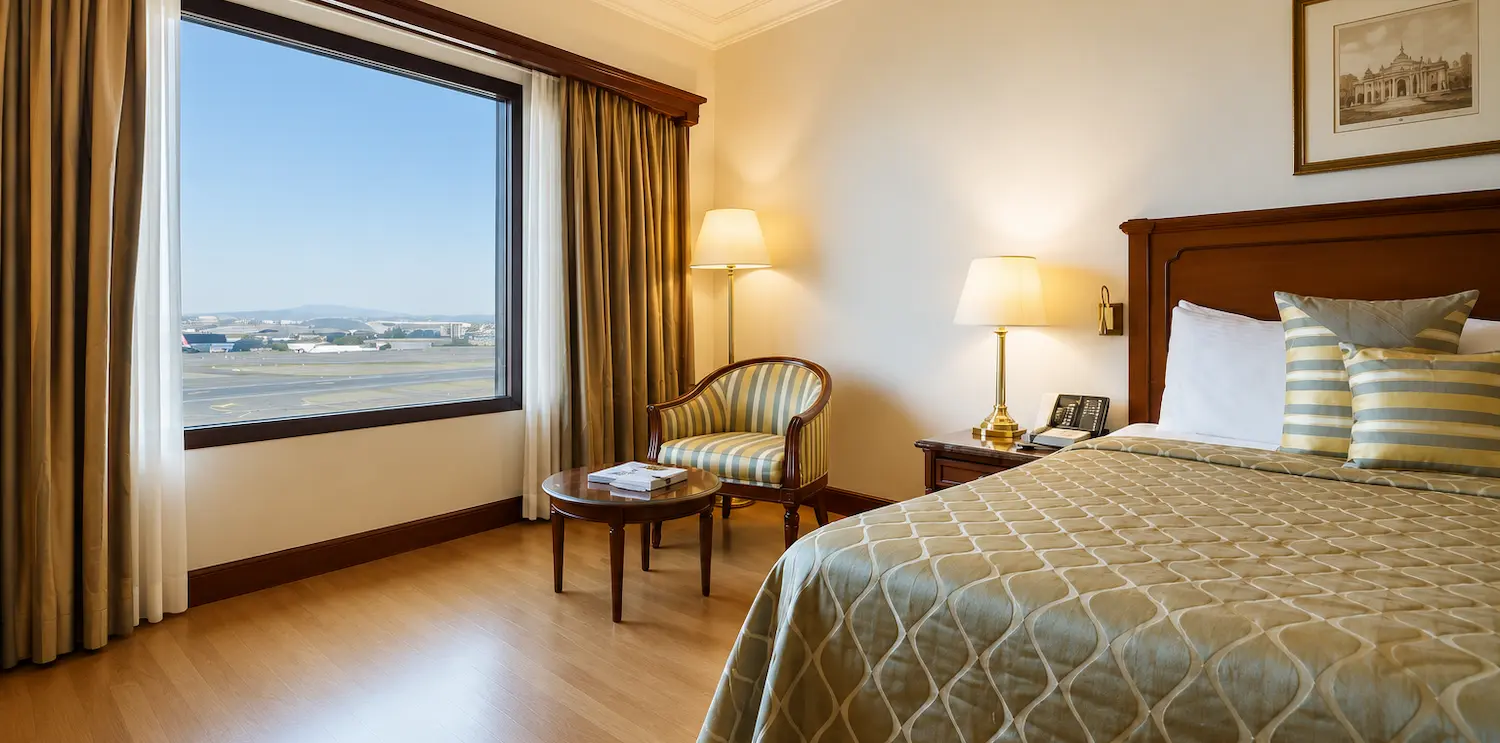 Stay Near Mumbai Airport with Exclusive Rooftop Views | The Orchid Hotel Mumbai Plane spotting from the rooftop near Mumbai airport