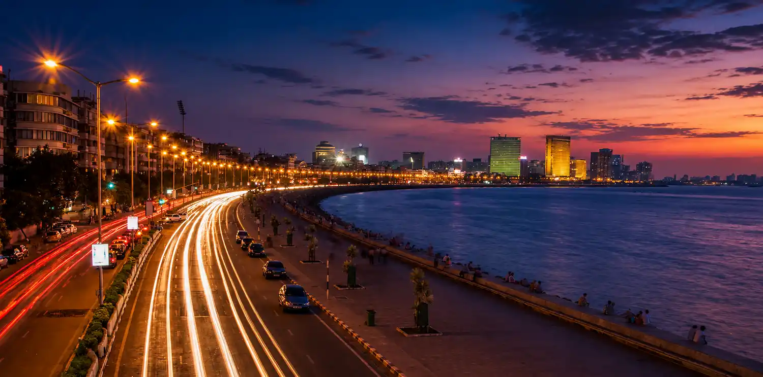 Popular local attractions near Mumbai airport including beaches and city landmarks