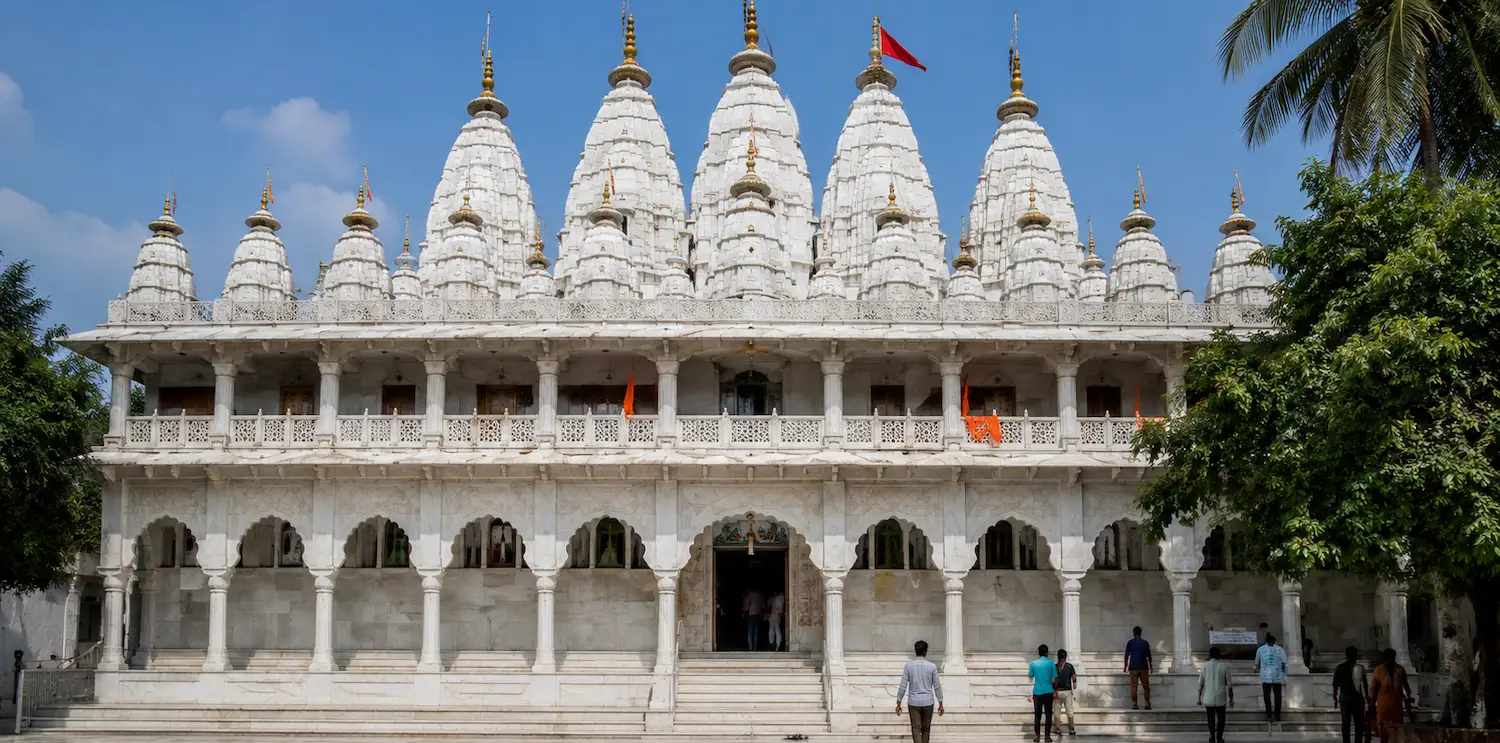 ISKCON temple at Juhu near Mumbai airport
