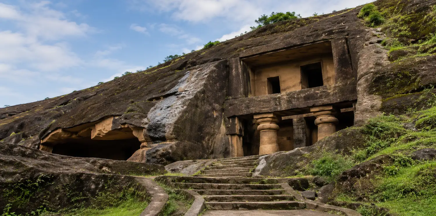 Kanheri Caves at Sanjay Gandhi National Park near Mumbai