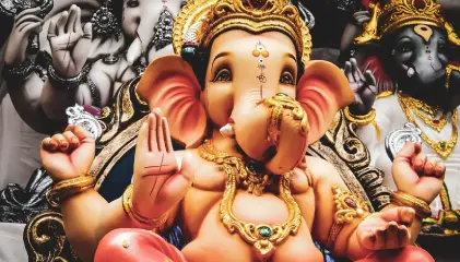 Mumbai Ganesh Festival Decor