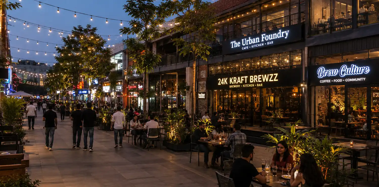 Balewadi High Street cafes and nightlife in west Pune
