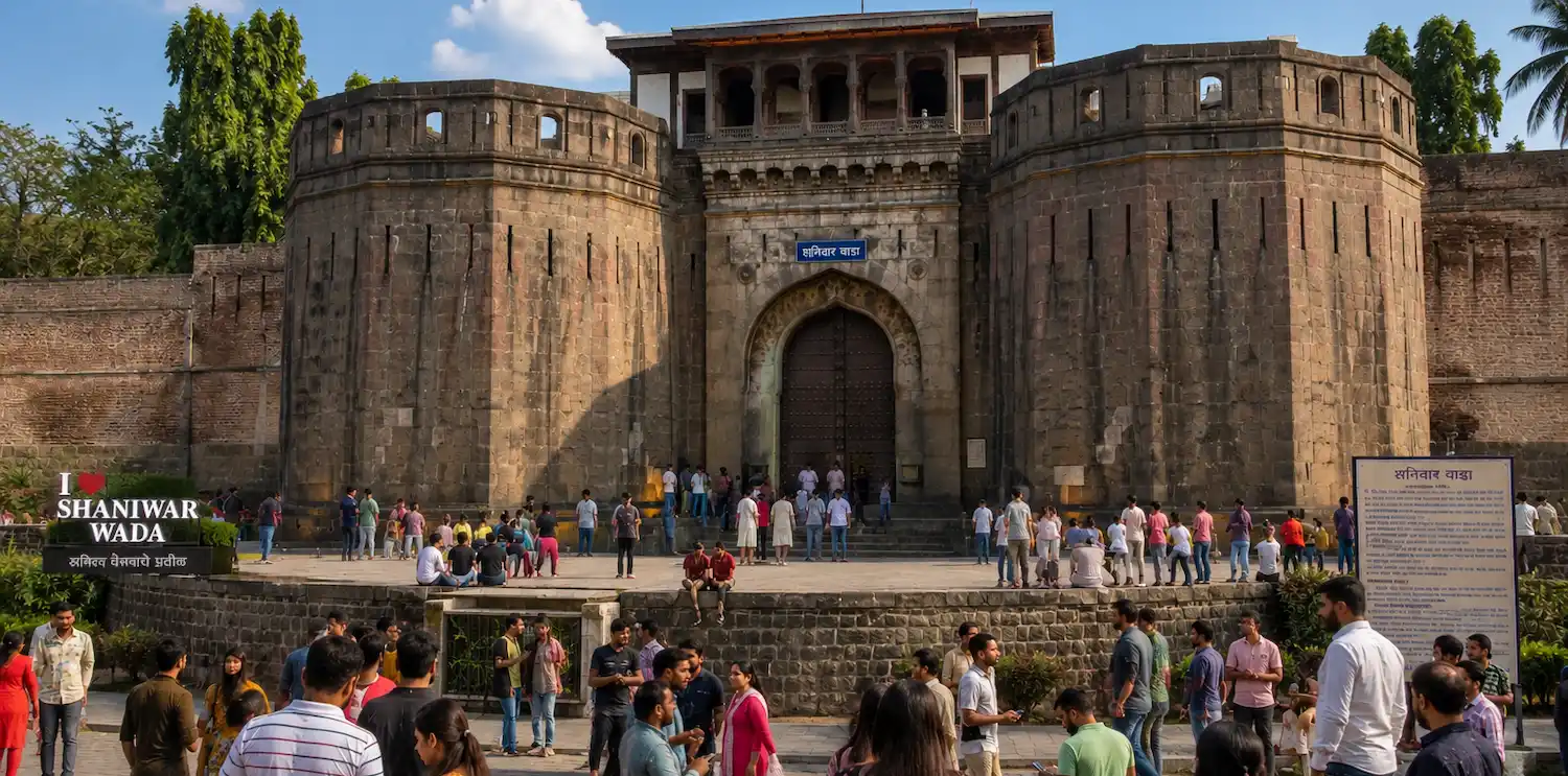 Shaniwar Wada gateway in central Pune
