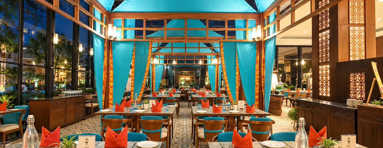 Enjoy a Sunday Brunch Buffet at The Orchid Pune Sunday brunch buffet spread at The Orchid Pune