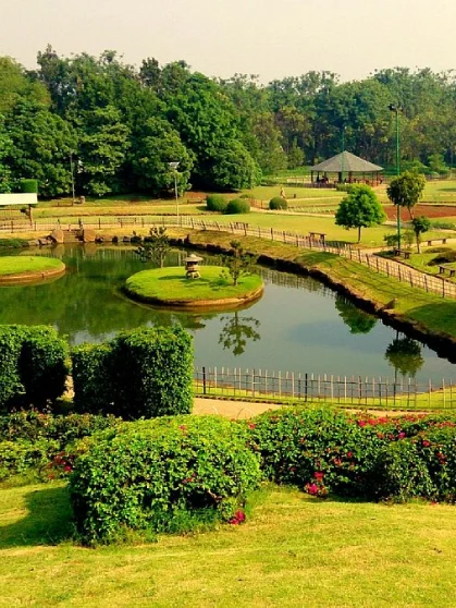 Interior view of palatial remains during daytime