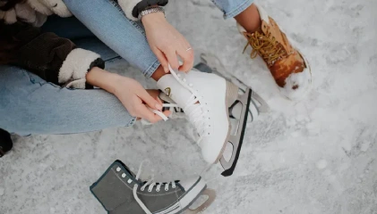 Snow-covered Ridge Shimla during New Year celebrations with Christ Church in background