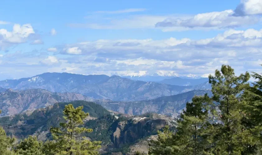 The Ridge Shimla with Christ Church and Himalayan sunset