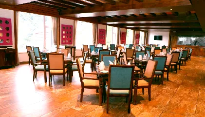 Dine at Orchid Shimla’s restaurant, where local flavors meet panoramic views, creating the ultimate culinary experience in the hills. Fine dining restaurant in Shimla with mountain views