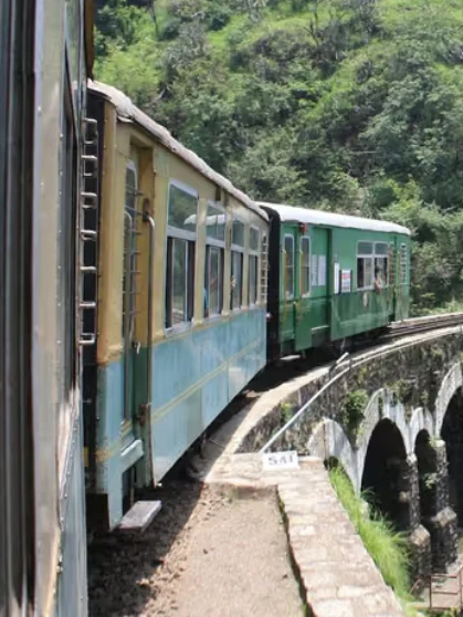 108-ft Hanuman statue at Jakhu Temple with Shimla city view