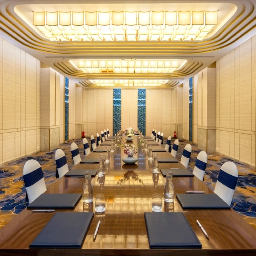 Chamber II meeting room at The Orchid Hotel Pune for conferences and corporate meetings Chamber II meeting room at The Orchid Hotel Pune for conferences and corporate meetings