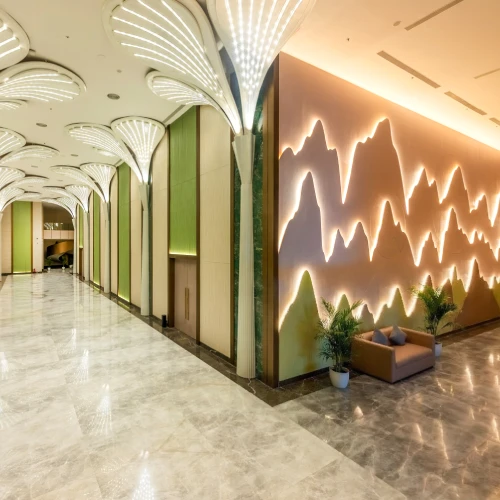 Guest reception and event welcome area at The Orchid Hotel Pune Guest reception and event welcome area at The Orchid Hotel Pune