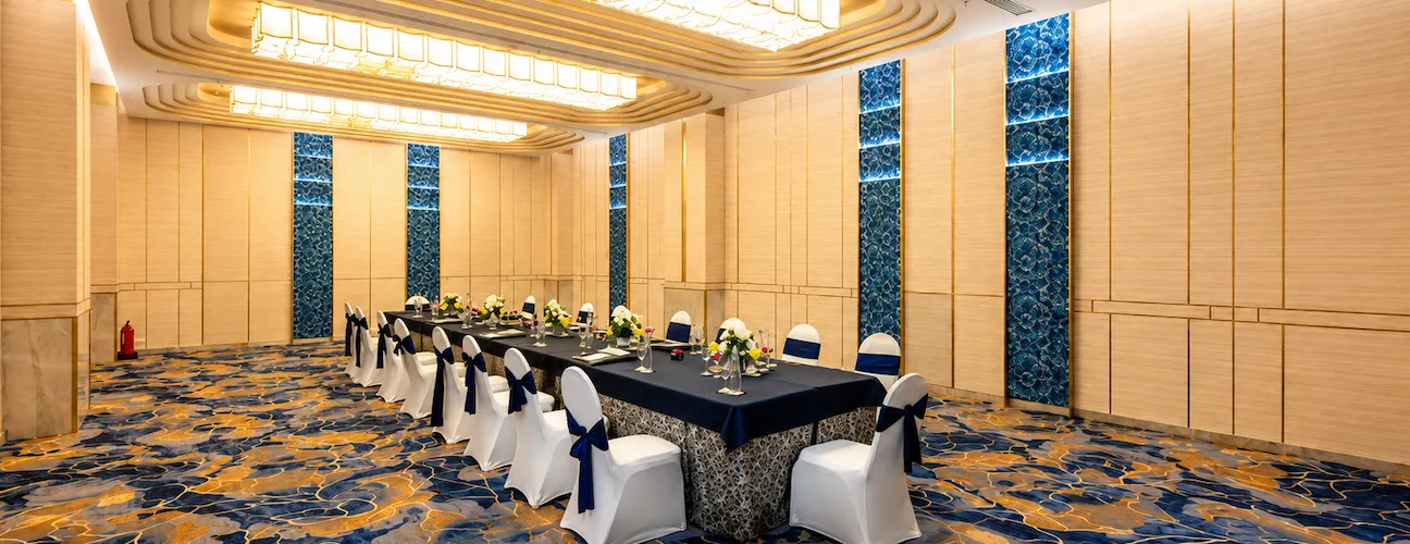 Business meeting space at The Orchid Hotel Pune