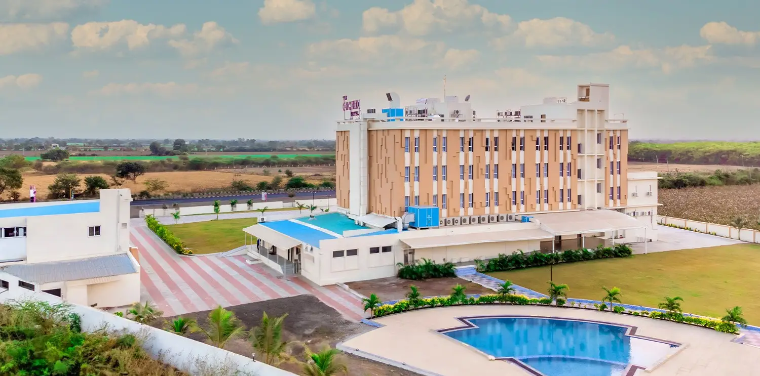 Luxury Hotel in Jamnagar near Reliance Greens on Khambhalia Road  – Orchid Hotel Jamnagar