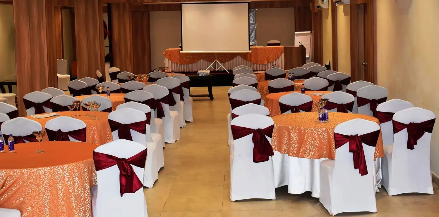 Book Elegant Banquet Venue in Manali at Orchid Hotel for Events & Receptions Spacious Banquet Hall in Manali for Weddings and Events – Orchid Hotel