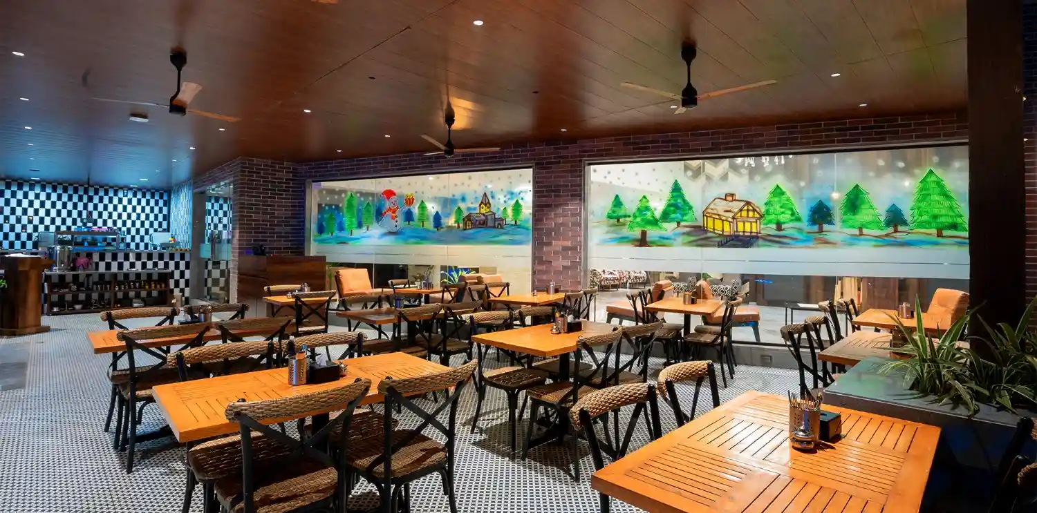 Orchid Lonavala Resort – Premium Dining Experience Elegant Dining Space at The Orchid Lonavala Restaurant