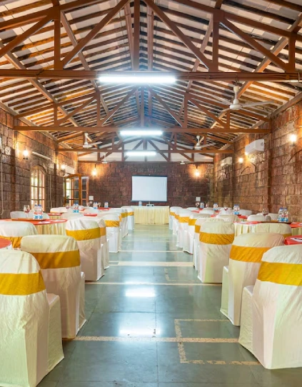 Dining setup for weddings and parties