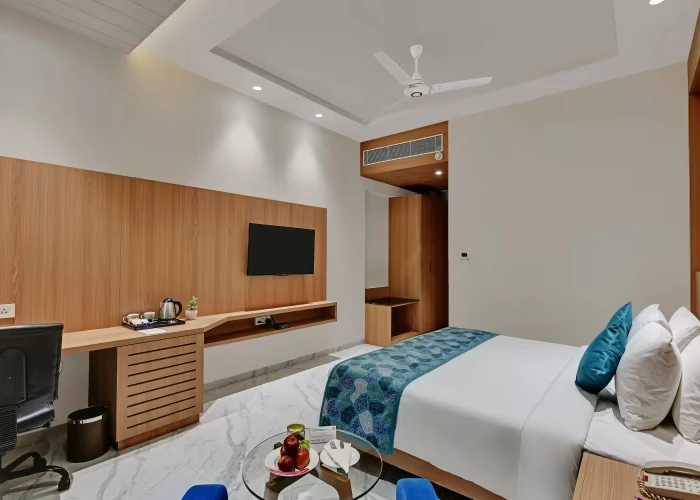 Deluxe Room King Bed - Orchid Hotel Jamnagar