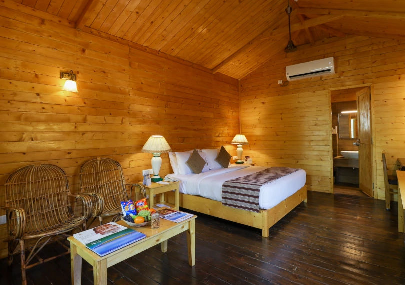 Forest Deluxe Cottage Konark - Nature Stay at Lotus Eco Beach Resort