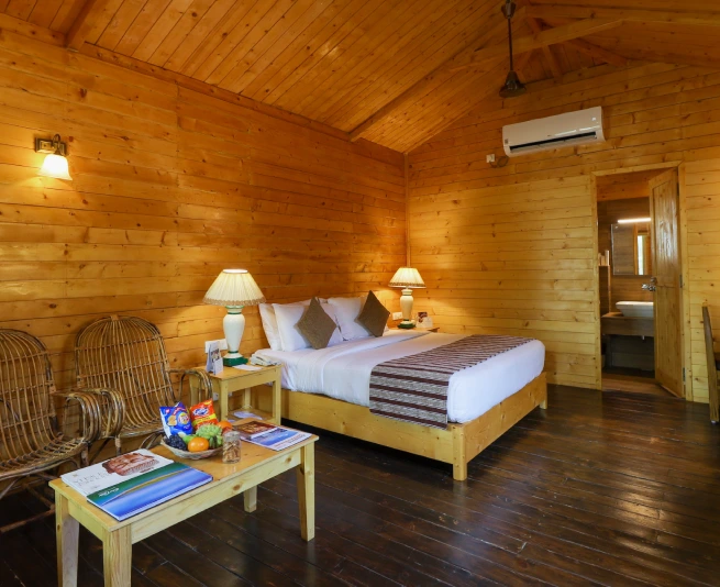 Forest Deluxe Cottage in Konark – Nature Stay at Lotus Eco Beach Resort Near Konark Sun Temple