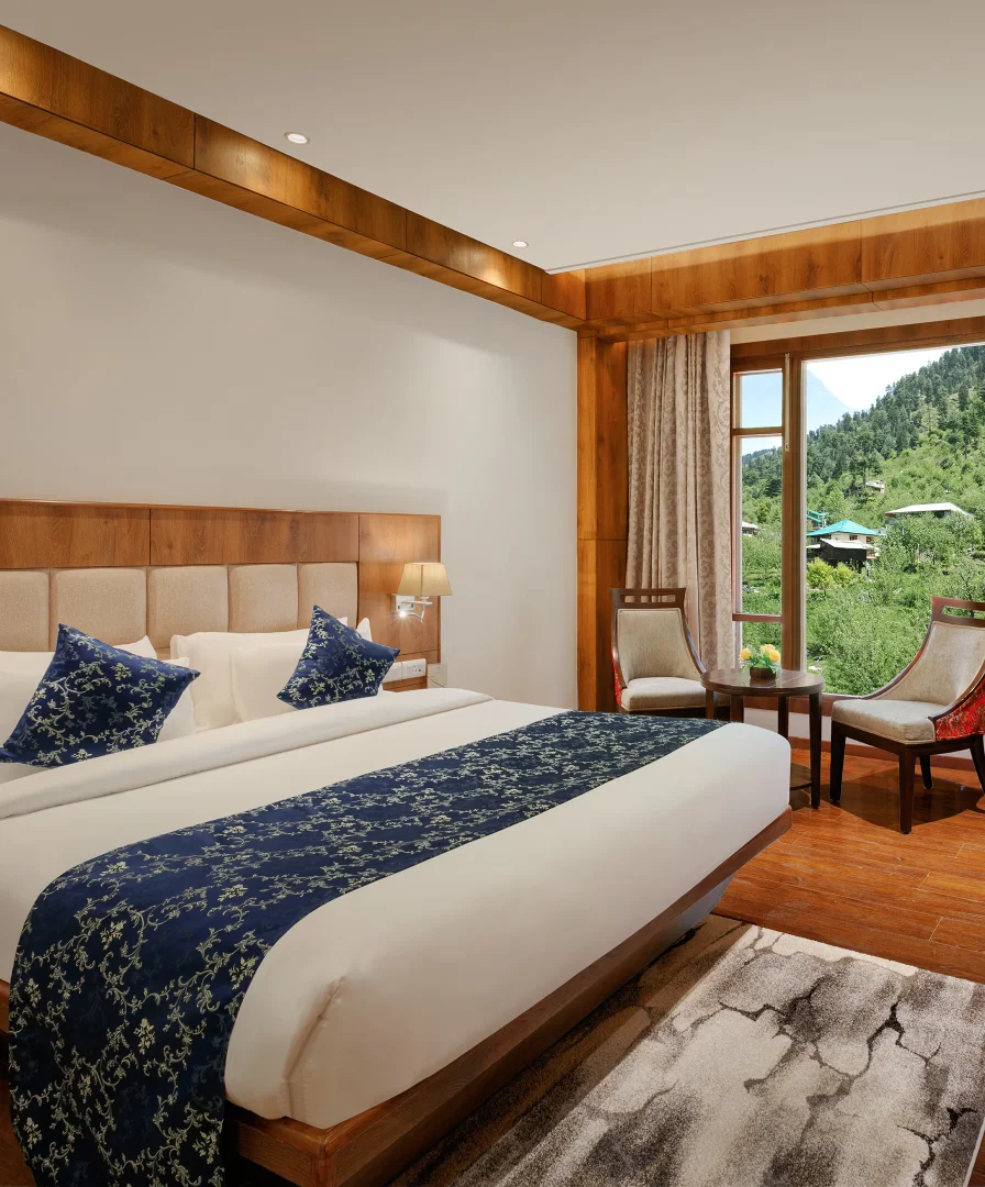 Affordable Deluxe Room in Manali with Modern Amenities