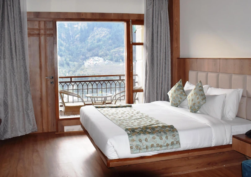 Club Room with Valley View and Balcony in Manali