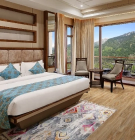 Elegant Bathroom in Presidential Suite – Orchid Hotel Manali