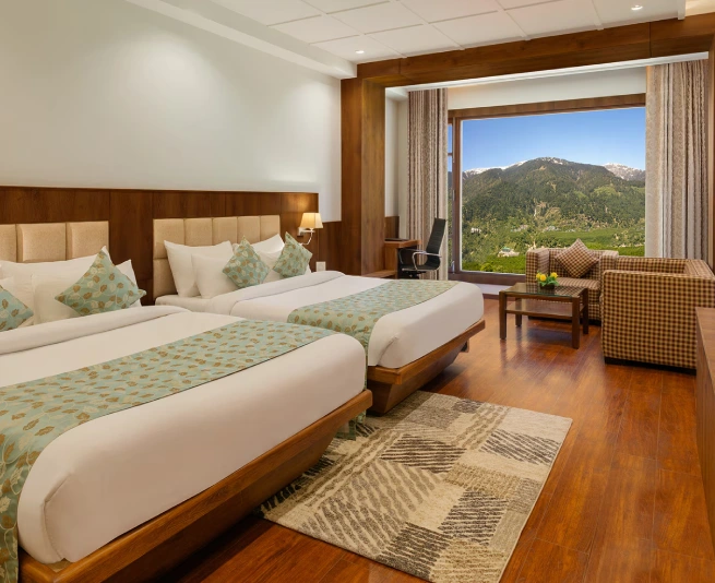 Premier Family Room with Valley View in Manali