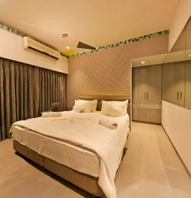 Book Queen-sized bed in Dew Drop with Mist Balcony Room at Orchid Hotel Panchgani for a relaxing stay