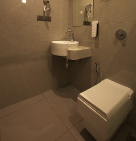 Eco-friendly organic toiletries in Tree House Suite at Orchid Hotel Panchgani near Godavali