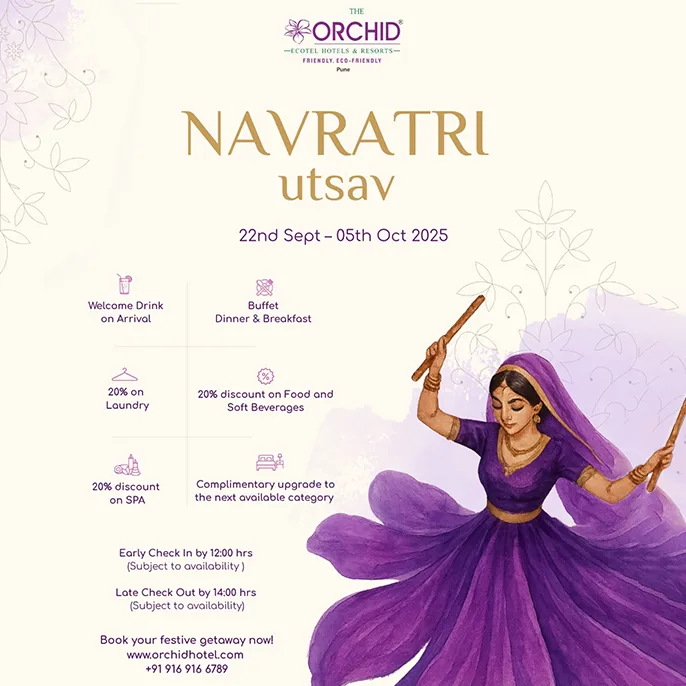 Garba Nights & Navratri Stay Offers in Pune at The Orchid Hotel