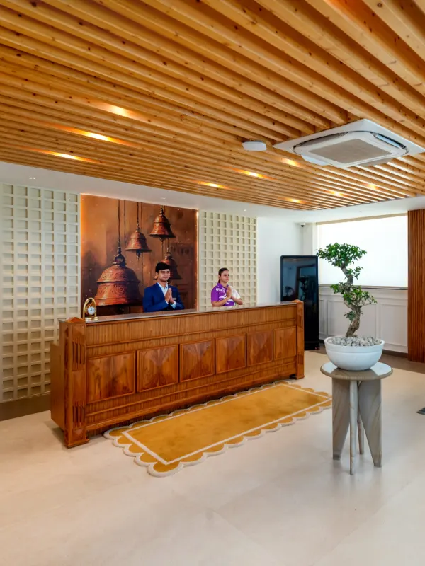 Orchid Mumbai Lobby – A Grand Welcome Premium hotel lobby view at Orchid Mumbai – Book your elegant stay today