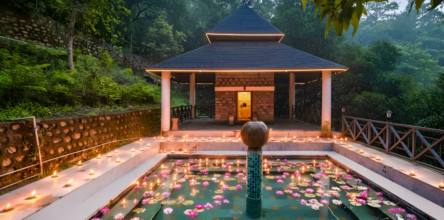 Stay at The Orchid Rishivan Hotel in Rishikesh – Luxury Rooms & Cottages Stay in Rishikesh Hotel rooms and river view cottages at The Orchid Rishivan Rishikesh Resort Near Byasi