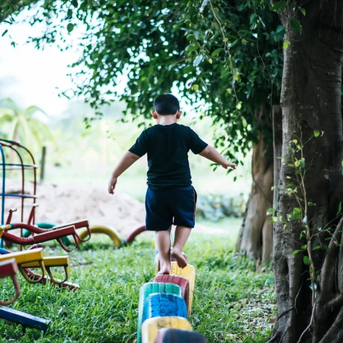 Kids Play Area Rishikesh | Orchid Rishivan Outdoor Kids Play Area at The Orchid Rishivan Rishikesh – Family-Friendly Hotel Near Triveni Ghat
