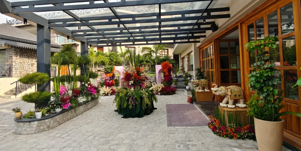 Luxury wedding venues at The Orchid Rishivan Rishikesh for destination weddings, receptions, and curated celebrations in scenic Himalayan hills