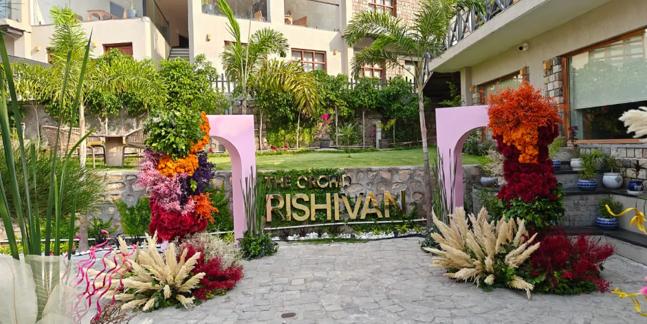 Luxury wedding venues at The Orchid Rishivan Rishikesh for destination weddings, receptions, and curated celebrations in scenic Himalayan hills