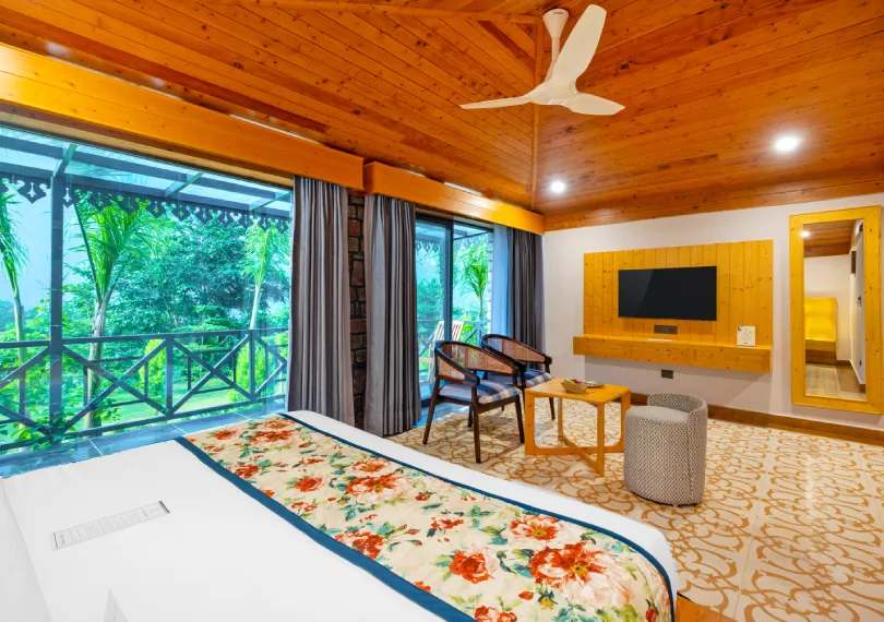 Book Resort Cottage in Rishikesh Near Byasi | Orchid Hotel in Rishikesh Cozy resort cottage in Rishikesh near Byasi for vacation stay | Orchid Hotel in Rishikesh