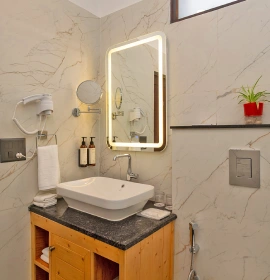 Book Riverside Resort Cottage in Rishikesh | Anand Kutir Stay in Riverside resort cottage in Rishikesh with modern amenities | Perfect relaxation and weekend getaways