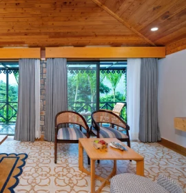 Scenic Resort Cottages in Rishikesh Near Byasi | Book Now Book Rishikesh resort cottage with private balcony and scenic views